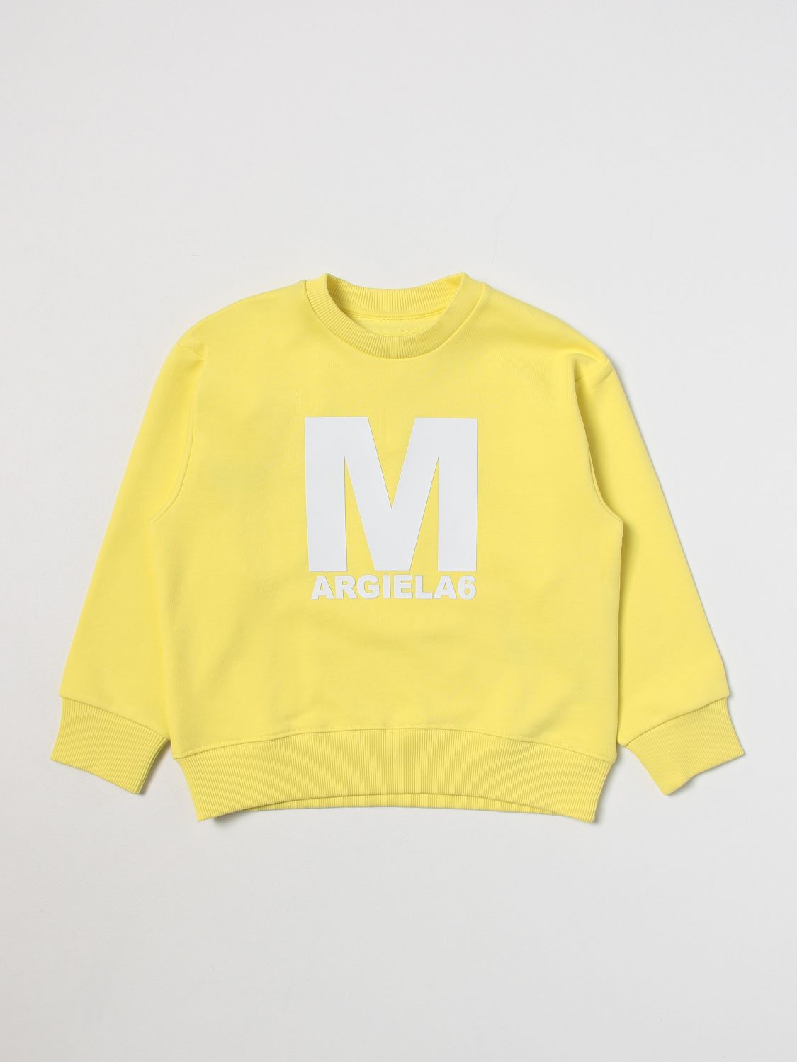 Mm6 Maison Margiela Jumper  Kids Colour Yellow