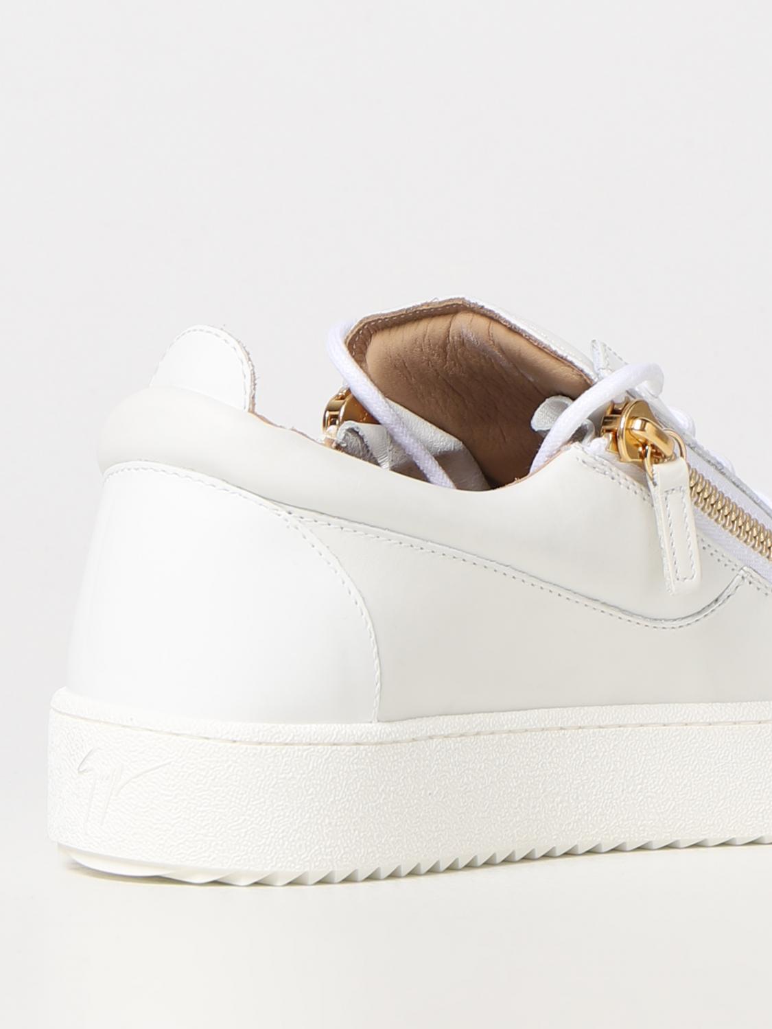Baskets Giuseppe Zanotti: Baskets Giuseppe Zanotti homme blanc 3