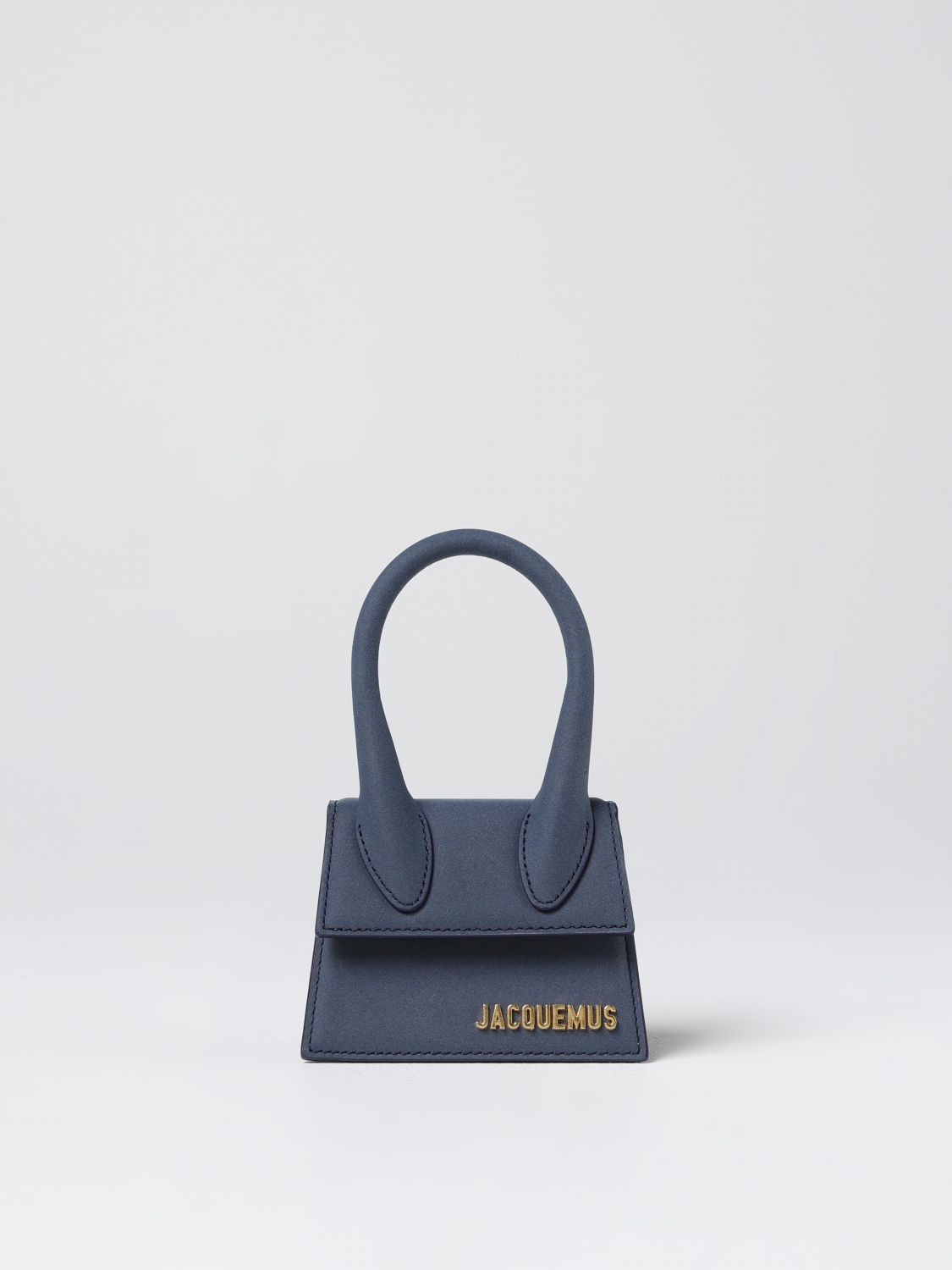 Jacquemus Le Chiquito Leather Mini Bag In Navy | ModeSens