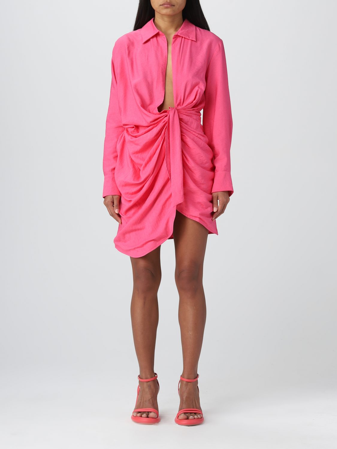 JACQUEMUS: dress for woman - Pink | Jacquemus dress 21H213DR0091020 ...