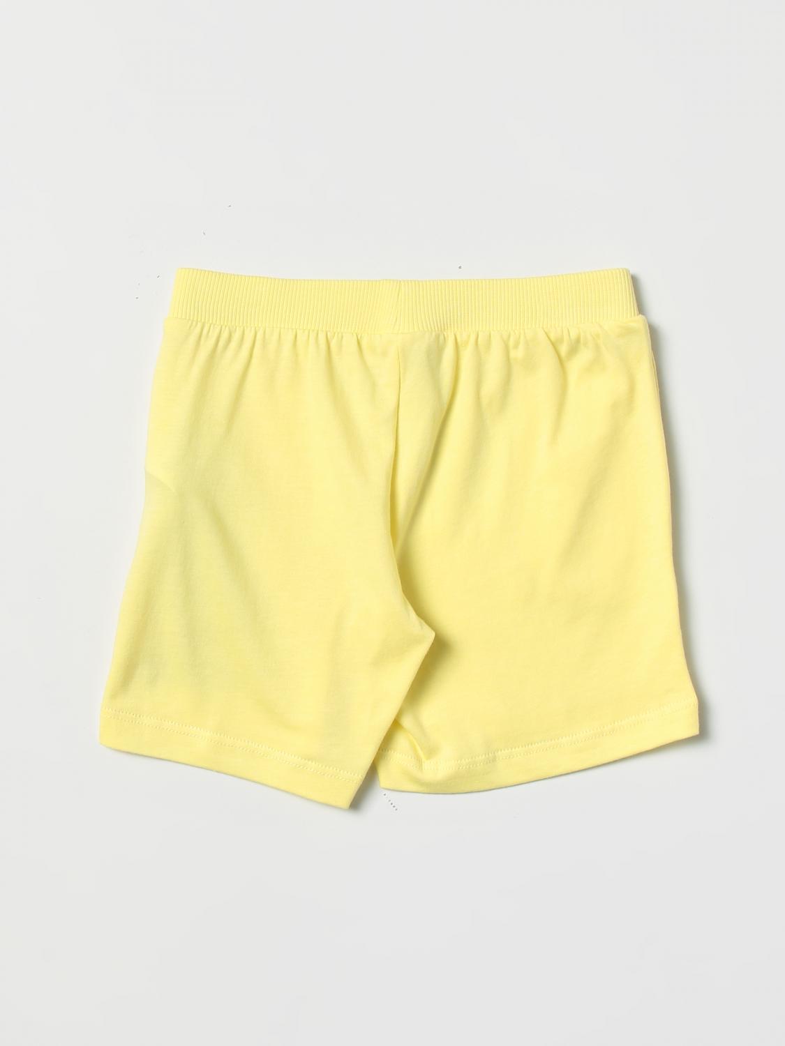 MOSCHINO BABY pants for baby Yellow Moschino Baby pants