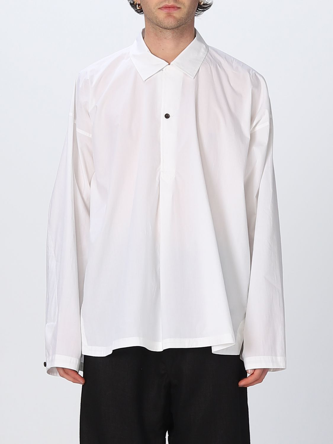 JAN-JAN VAN ESSCHE: shirt for man - White | Jan-Jan Van Essche shirt ...
