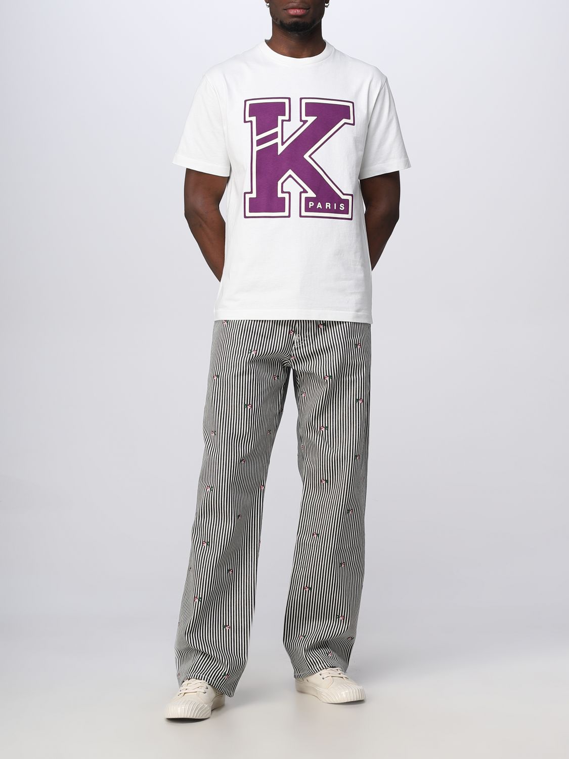 T-shirt Kenzo: T-shirt Kenzo in cotone bianco 2