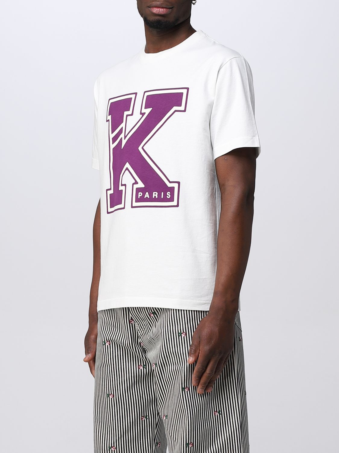T-shirt Kenzo: T-shirt Kenzo in cotone bianco 4