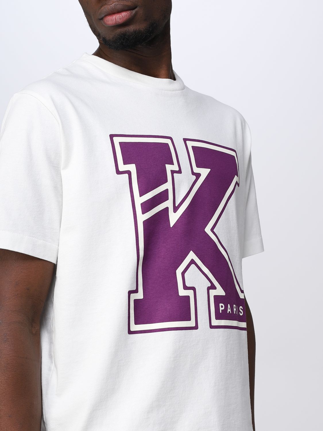 T-shirt Kenzo: T-shirt Kenzo in cotone bianco 5