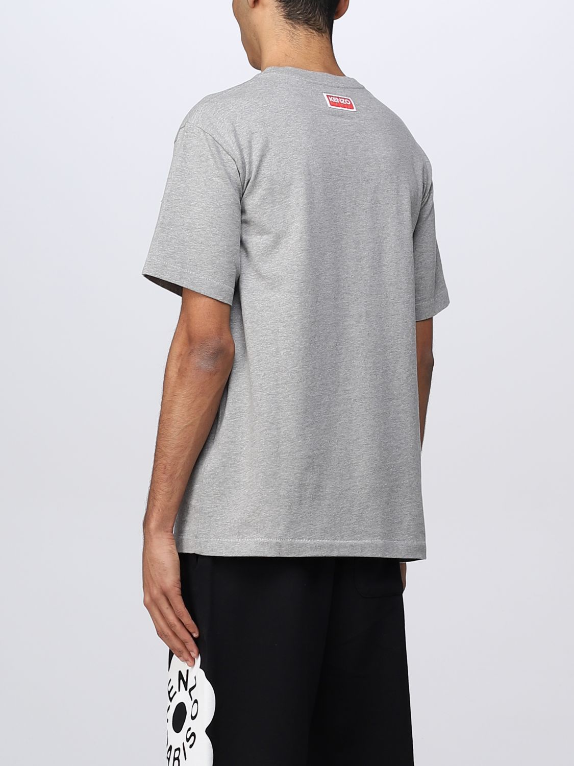 T-shirt Kenzo: T-shirt Kenzo in cotone grigio 3