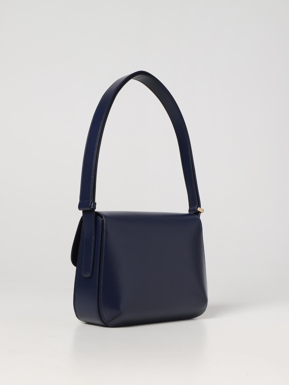 GIORGIO ARMANI: shoulder bag for woman - Blue | Giorgio Armani shoulder bag  Y1E139YTF4A online on 