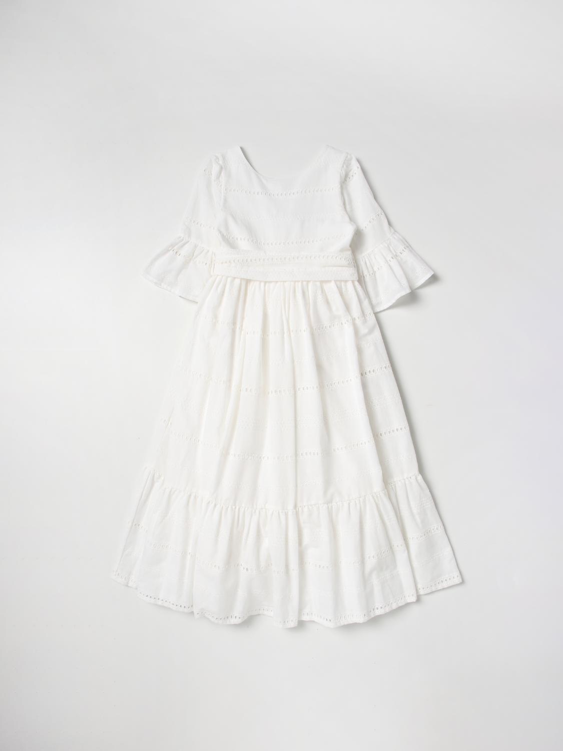 PICCOLA LUDO: dress for girls - Yellow Cream | Piccola Ludo dress ...