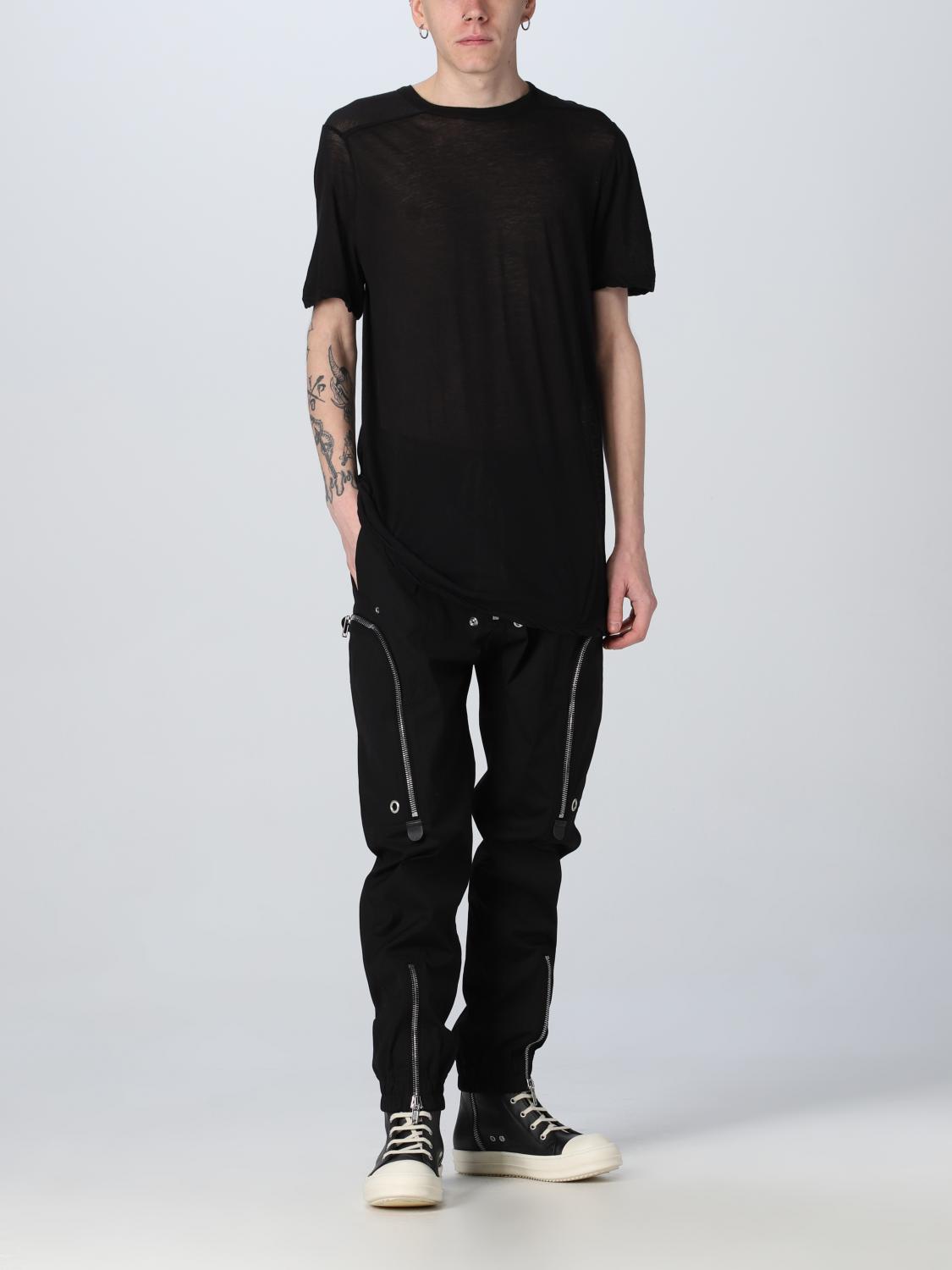 T-Shirt Rick Owens: Rick Owens Herren T-Shirt schwarz 2
