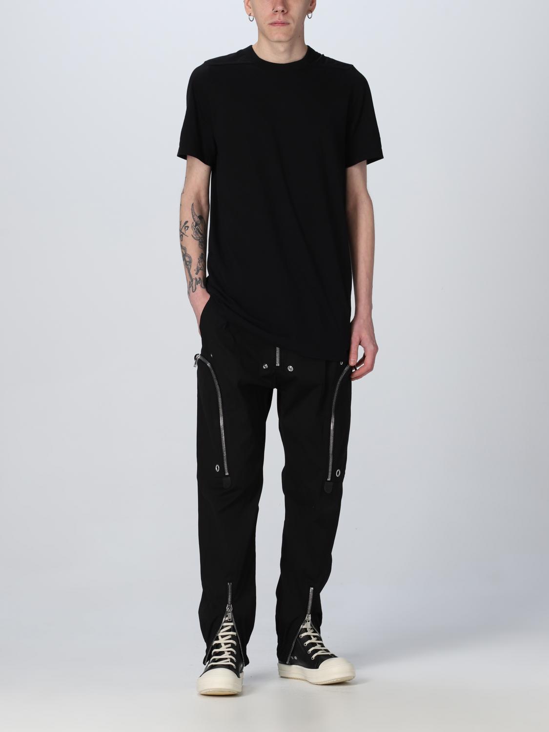 T-Shirt Rick Owens: Rick Owens Herren T-Shirt schwarz 2