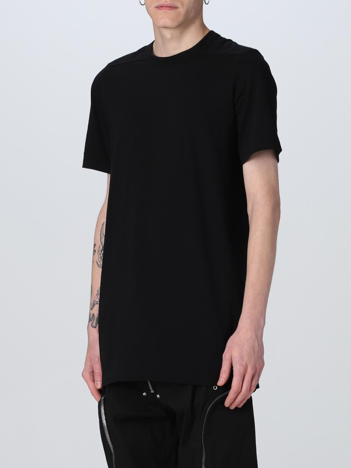 T-Shirt Rick Owens: Rick Owens Herren T-Shirt schwarz 4