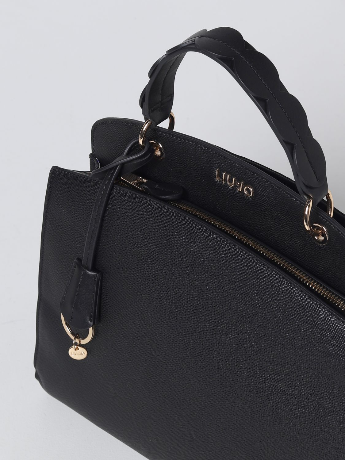 LIU JO: handbag for woman - Black | Liu Jo handbag AA3001E0087 online ...