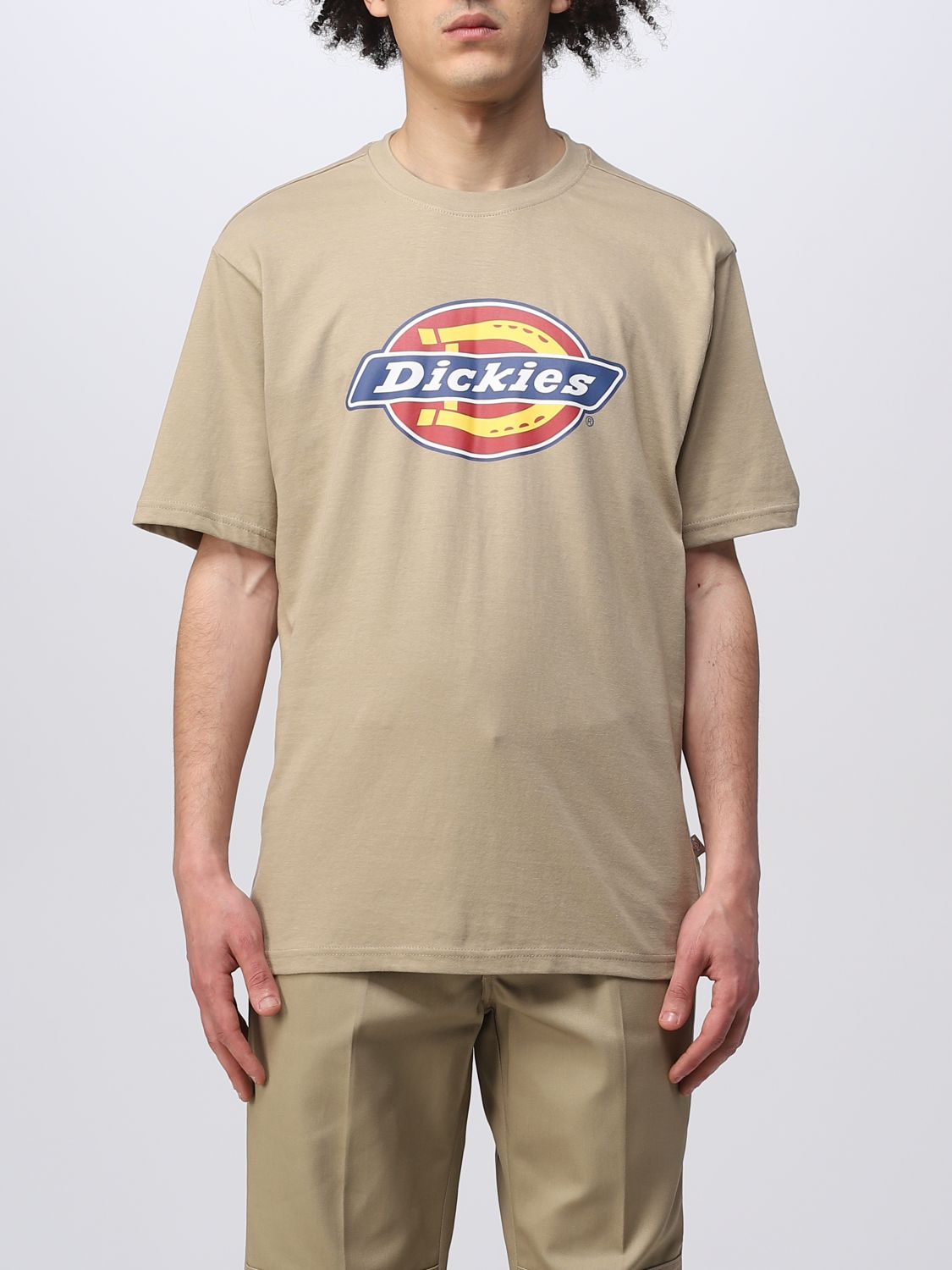 Dickies T-shirt  Men Color Beige