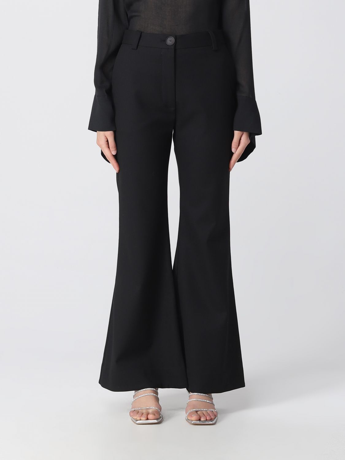 BY MALENE BIRGER: pants for woman - Black | By Malene Birger pants ...