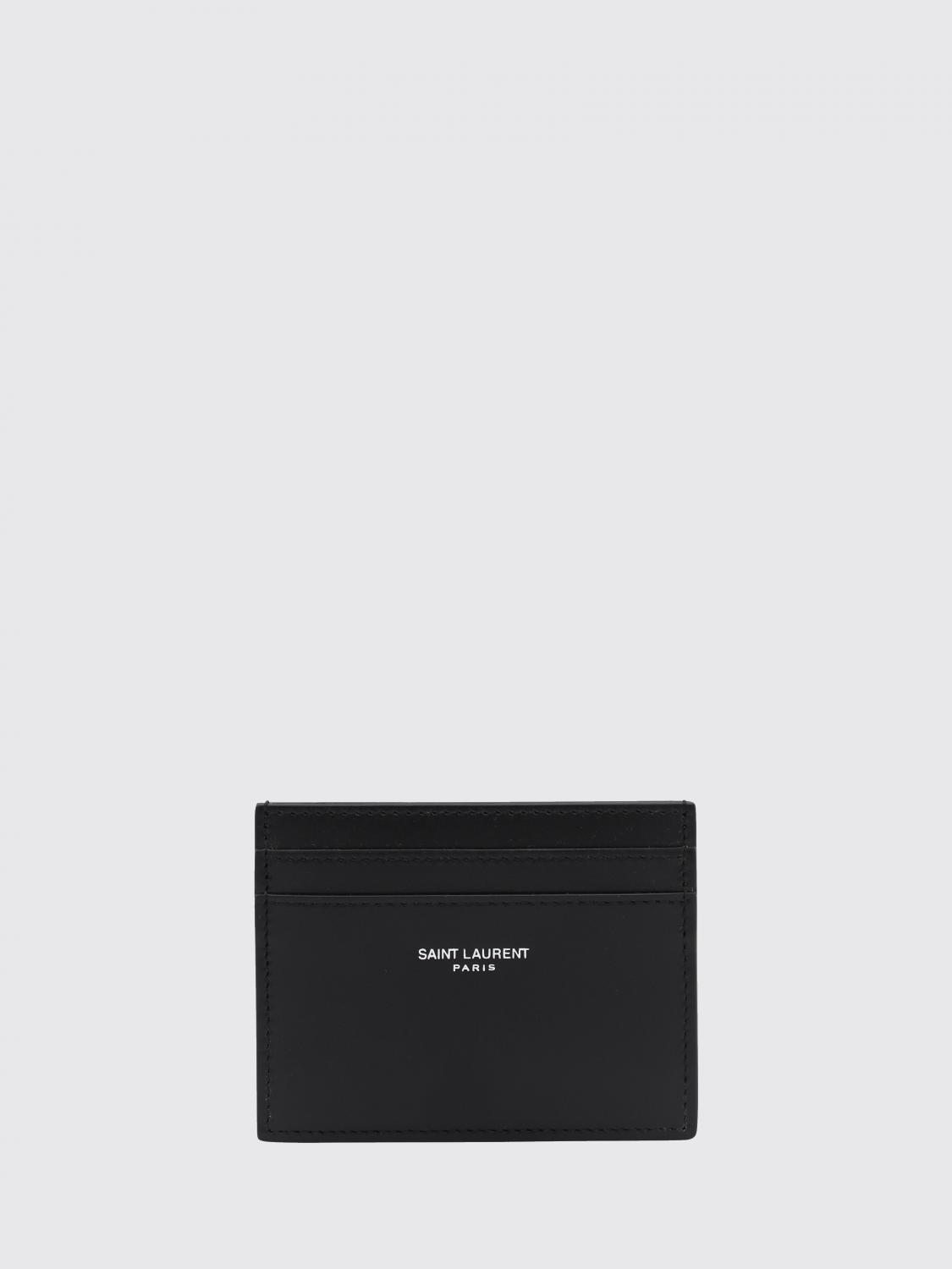 Saint Laurent SAINT LAURENT Wallet Men color Black　サンローラン 財布 メンズ カラー ブラック