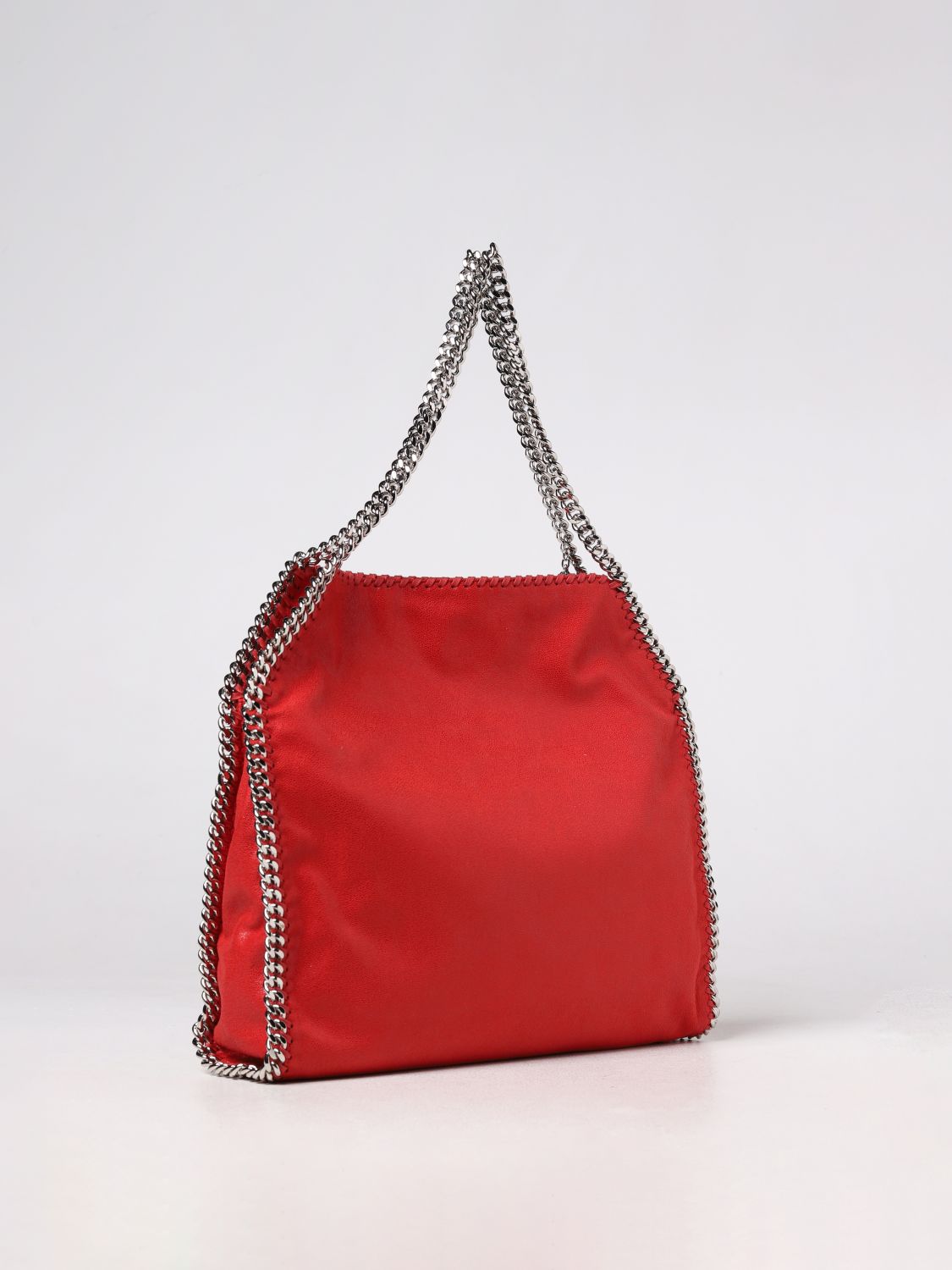 STELLA MCCARTNEY: tote bags for woman - Red | Stella Mccartney tote ...
