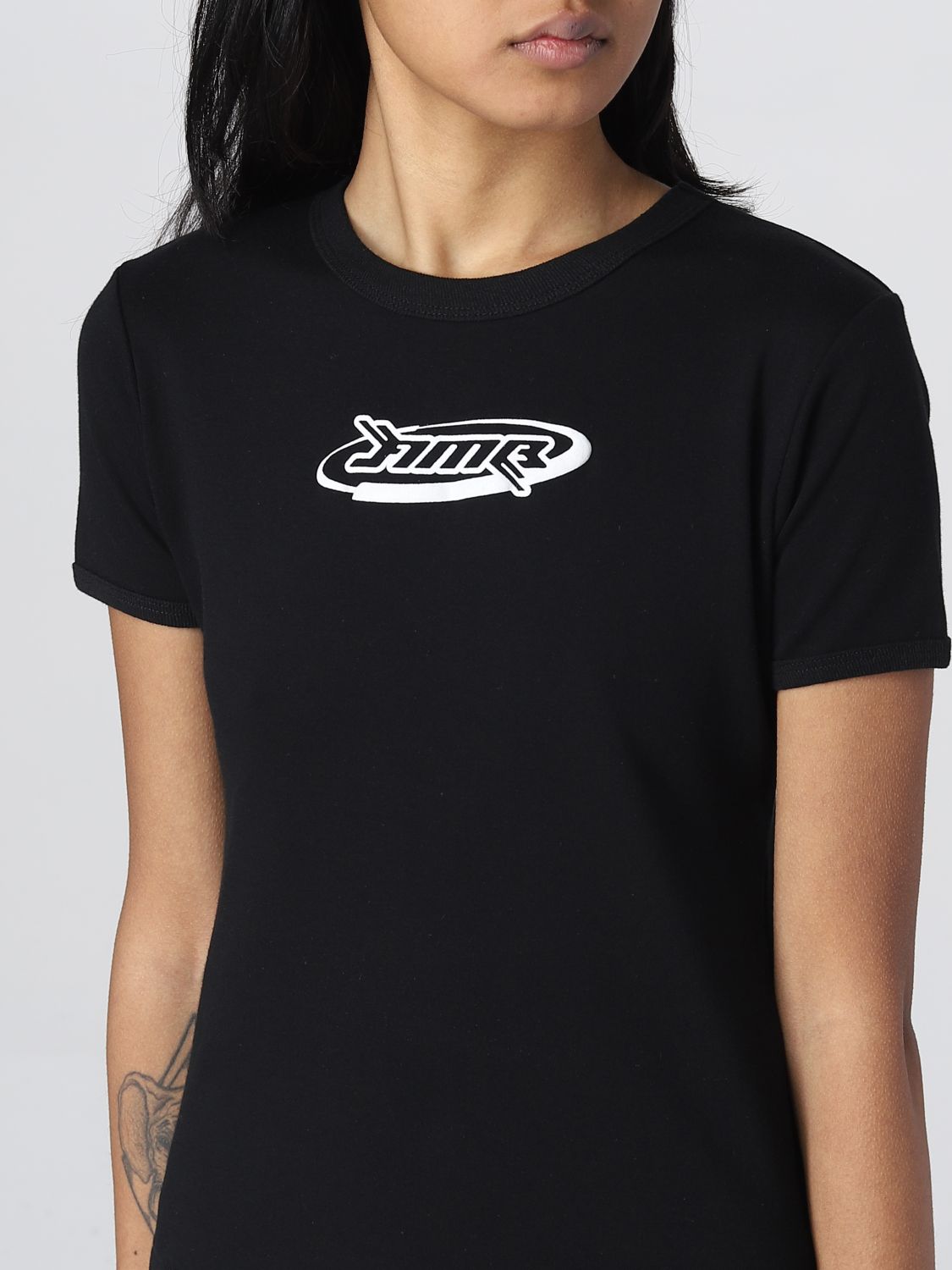 AMBUSH: t-shirt for woman - Black | Ambush t-shirt BWAA040S23JER001 ...