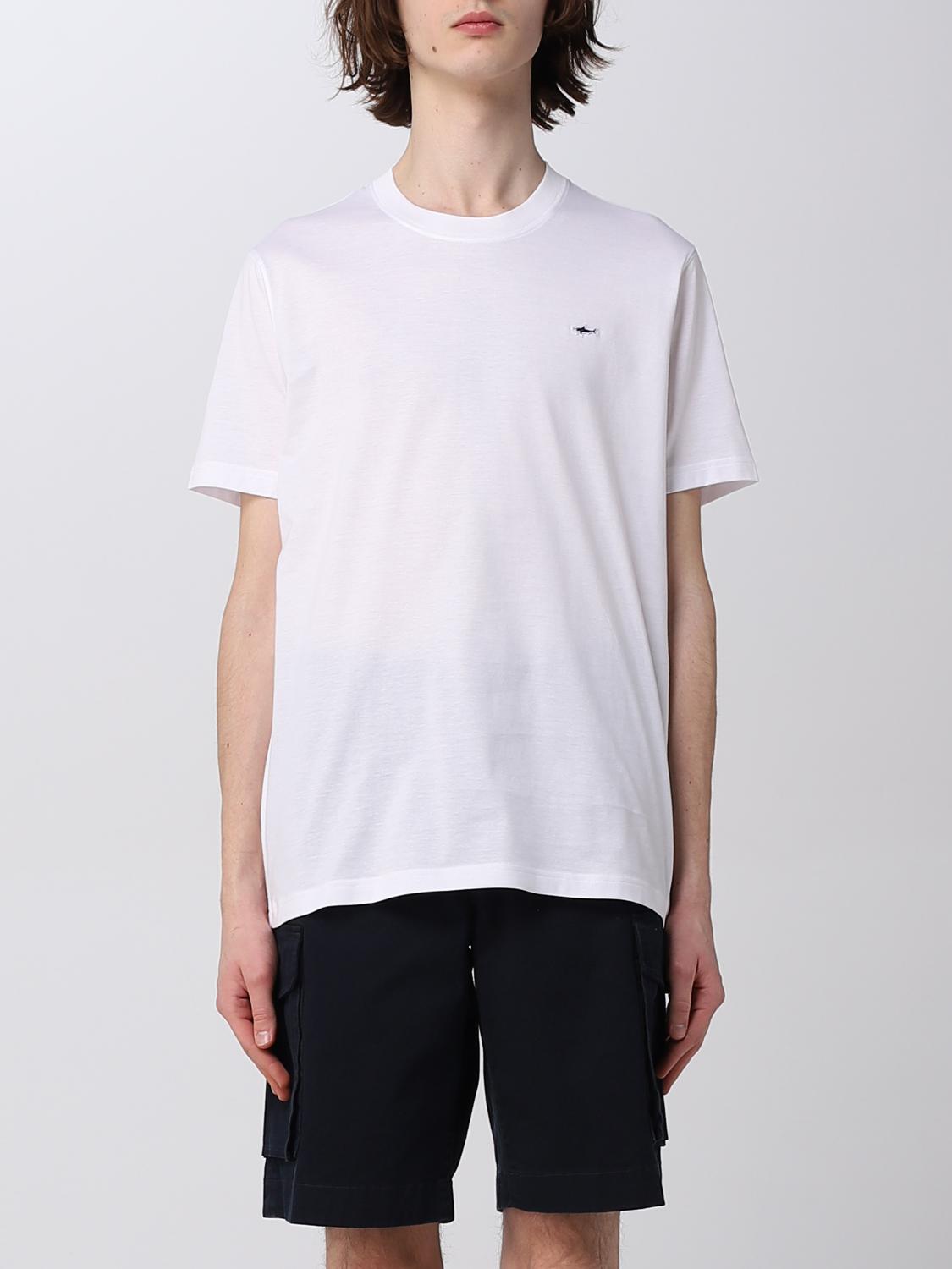 PAUL & SHARK T-SHIRT PAUL & SHARK MEN COLOR WHITE D90507001