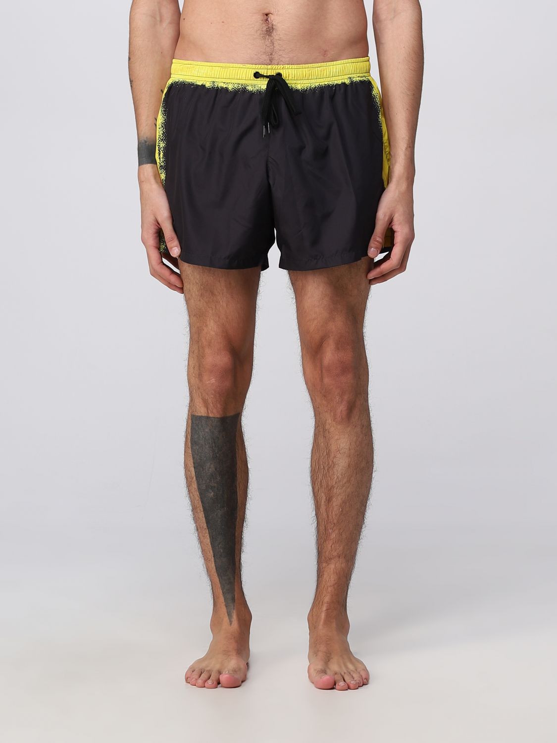 Moschino Couture Swimsuit Men In Black | ModeSens