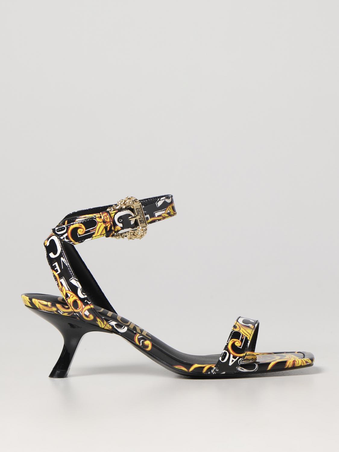Sandali Con Tacco Betsey Johnson Emerry - Donna - Nero Multicolore - Altezza Tacco 5 Cm - Con Decorazioni Farfalla