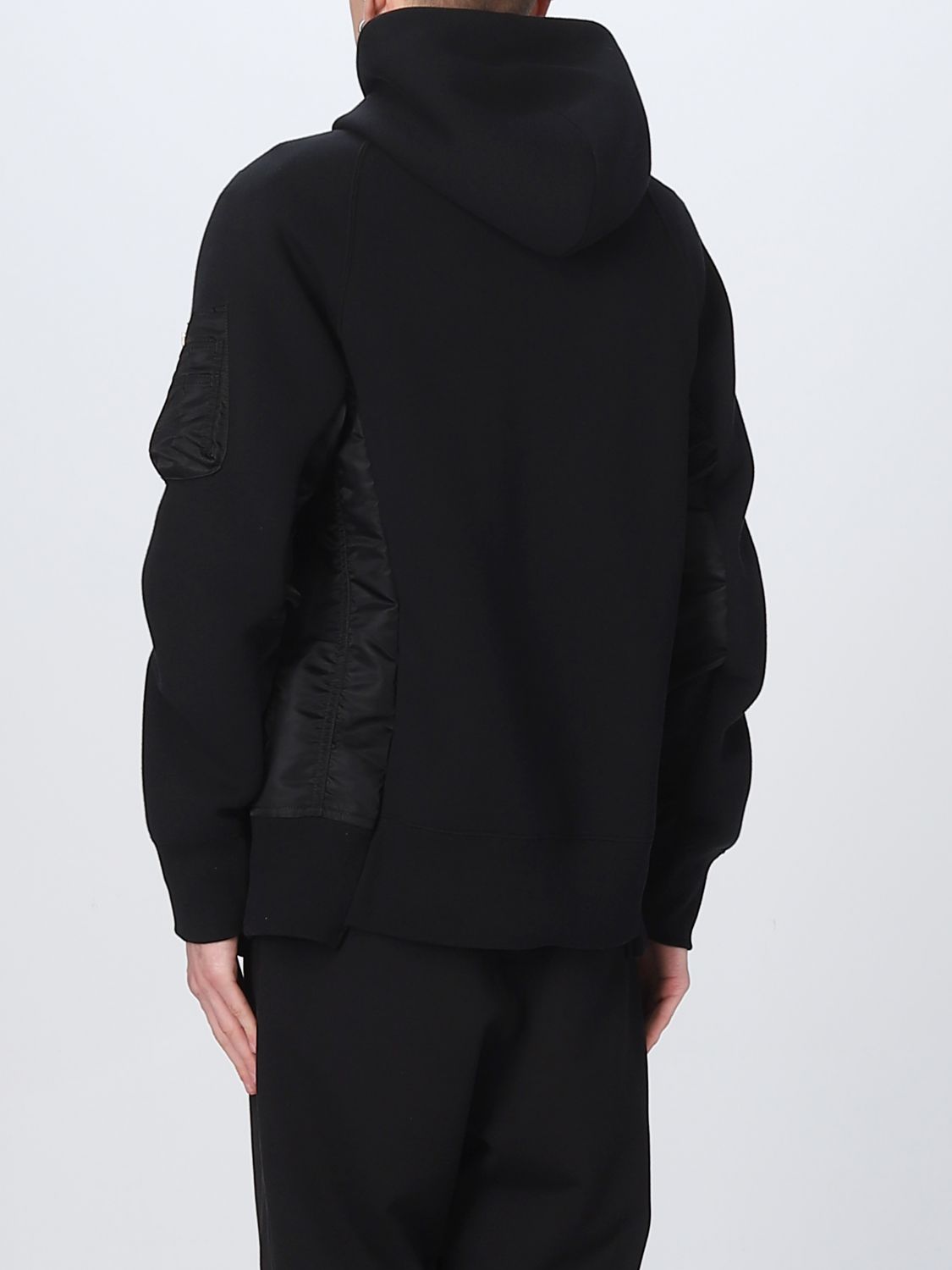 Куртка Sacai: Куртка Sacai для него черный 3