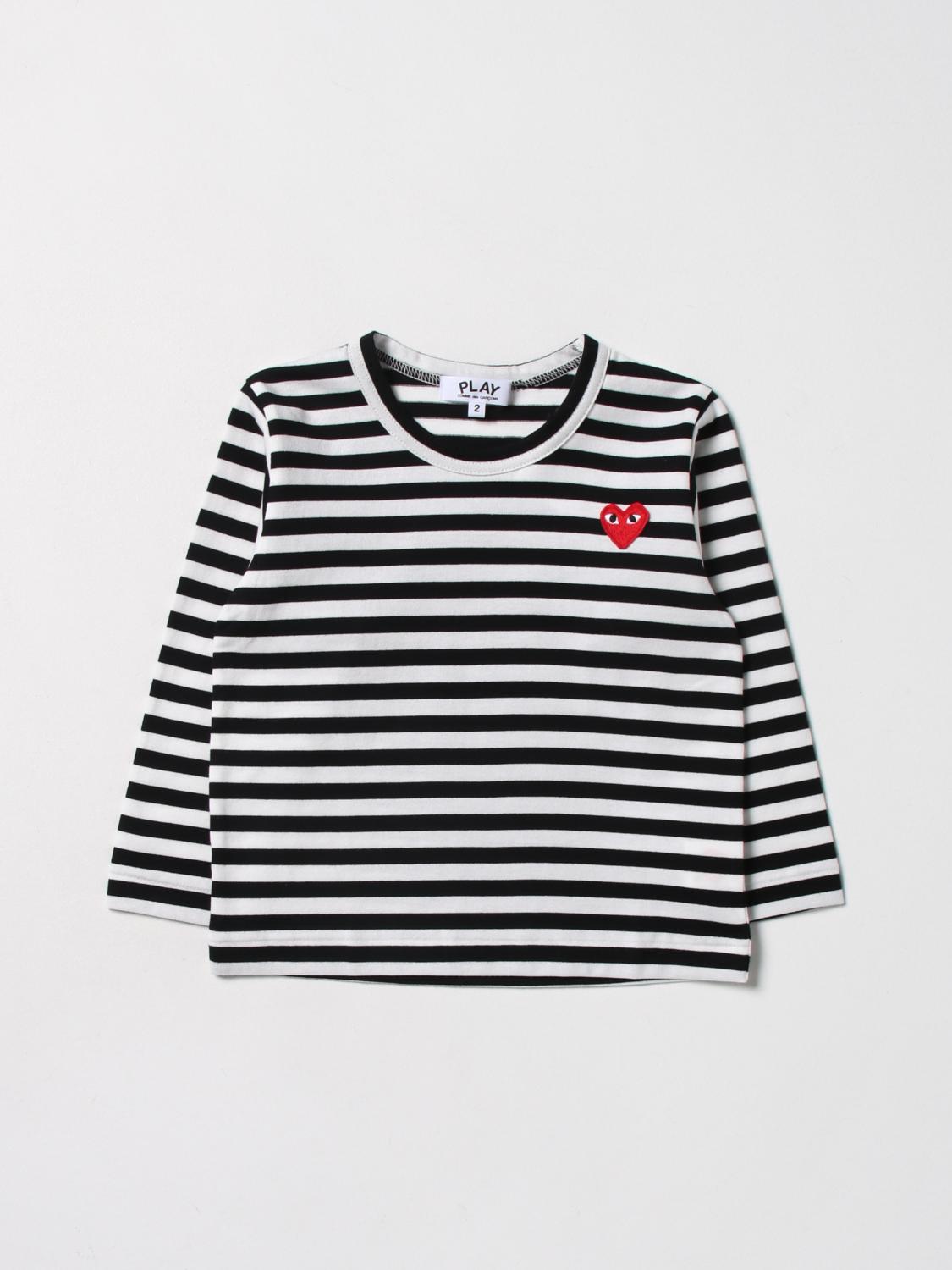 Comme Des Garçons Play T-shirt Comme Des Garcons Play Kids Color Black