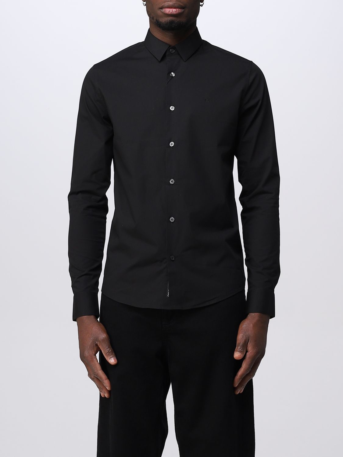 Calvin Klein Jeans Outlet: shirt for man - Black | Calvin Klein Jeans shirt  J30J319065 online at