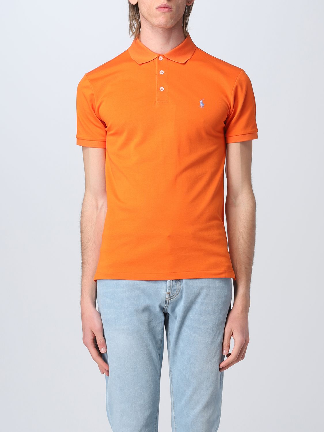 Polo Ralph Lauren Polo衫  男士 颜色 橙色 In Orange
