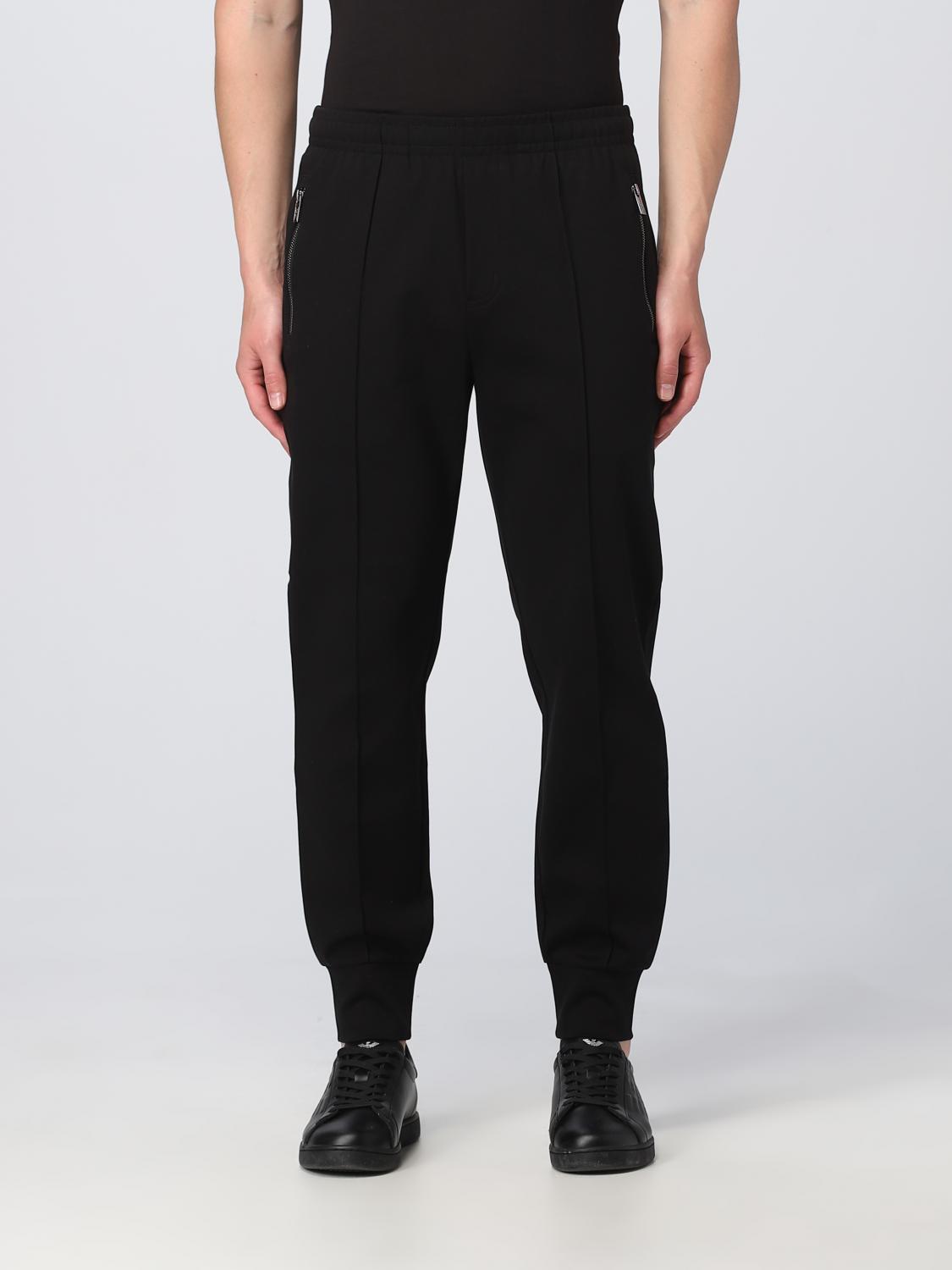 EMPORIO ARMANI pants in cotton blend Black Emporio Armani pants