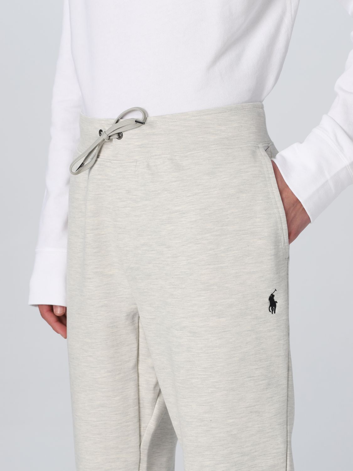 POLO RALPH LAUREN: pants for man - White | Polo Ralph Lauren pants ...