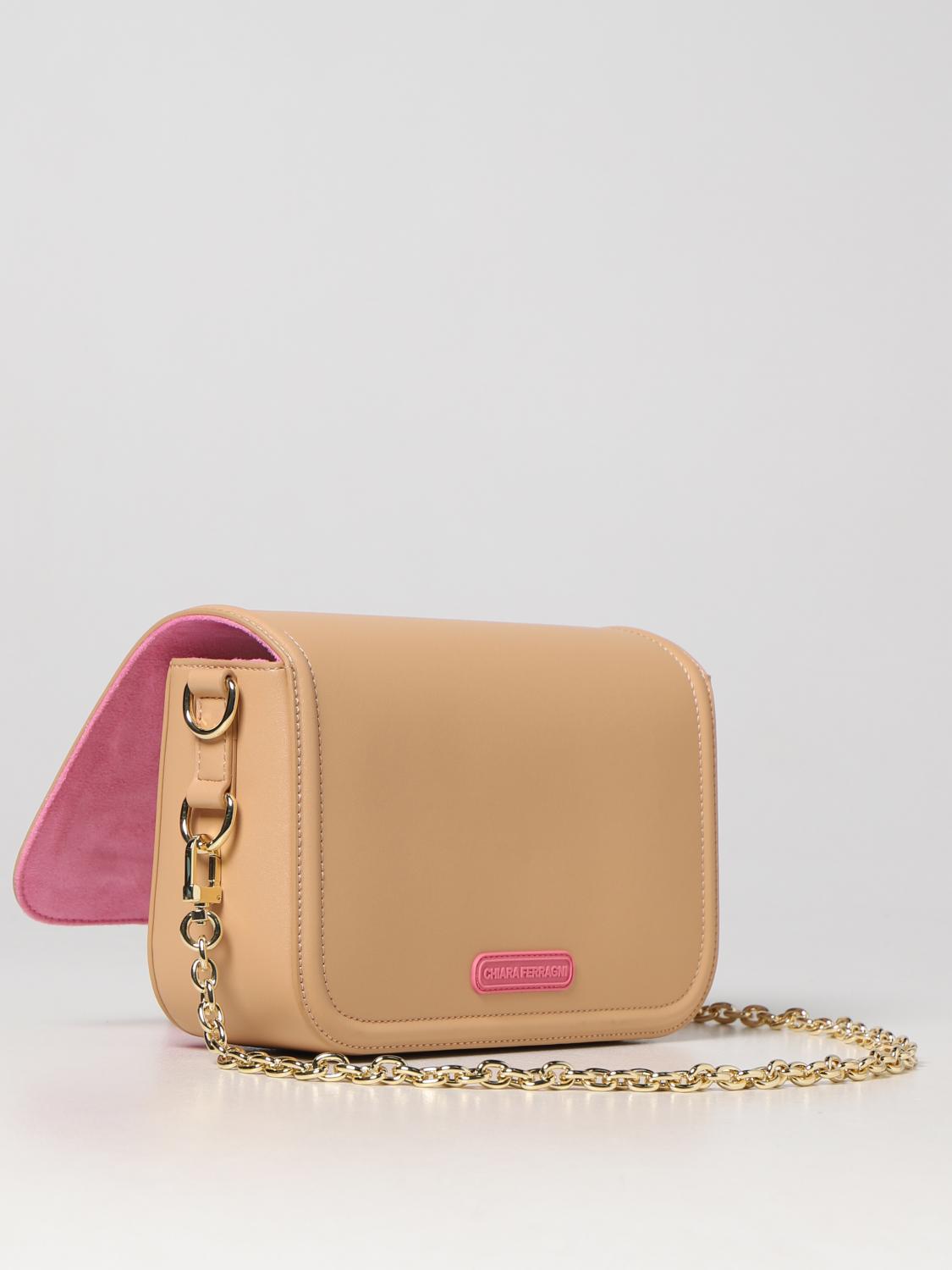 Borsa a mano Chiara Ferragni: Borsa Eyelike Chiara Ferragni in similpelle marrone 2