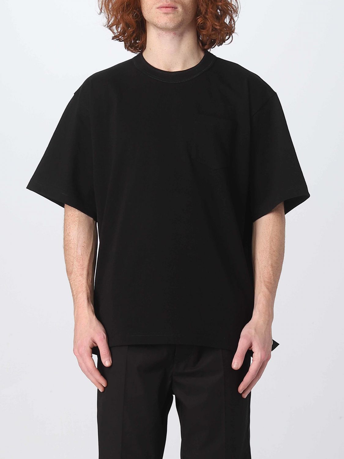 T-shirt Sacai: Sacai t-shirt for man black 1