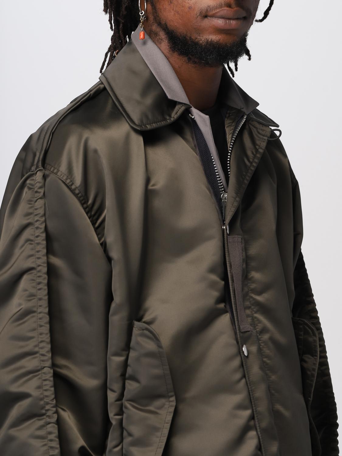 SACAI: jacket for man - Green | Sacai jacket 2302992M online on