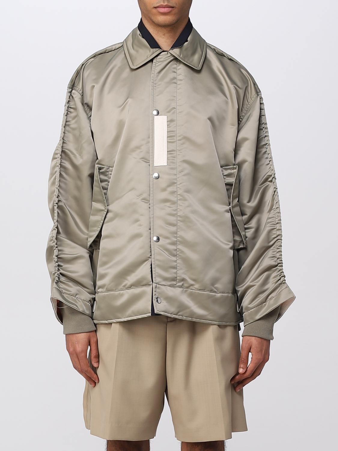 SACAI: jacket for man - Kaki | Sacai jacket 2302992M online on GIGLIO.COM