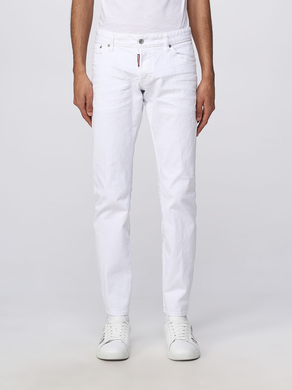 Jeans Dsquared2: Jeans Dsquared2 in denim bianco 1