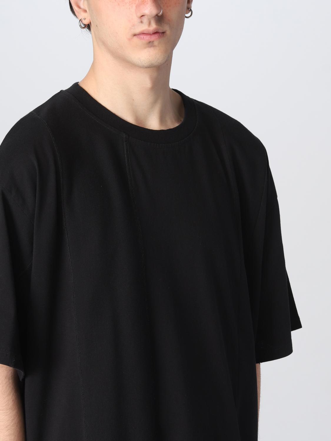 T-shirt Mm6 Maison Margiela: T-shirt oversize Mm6 Maison Margiela nero 5