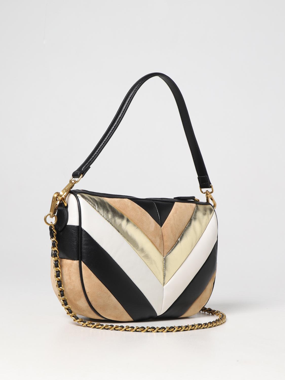 Borsa a spalla La Carrie: Borsa La Carrie in nappa trapuntata beige 2