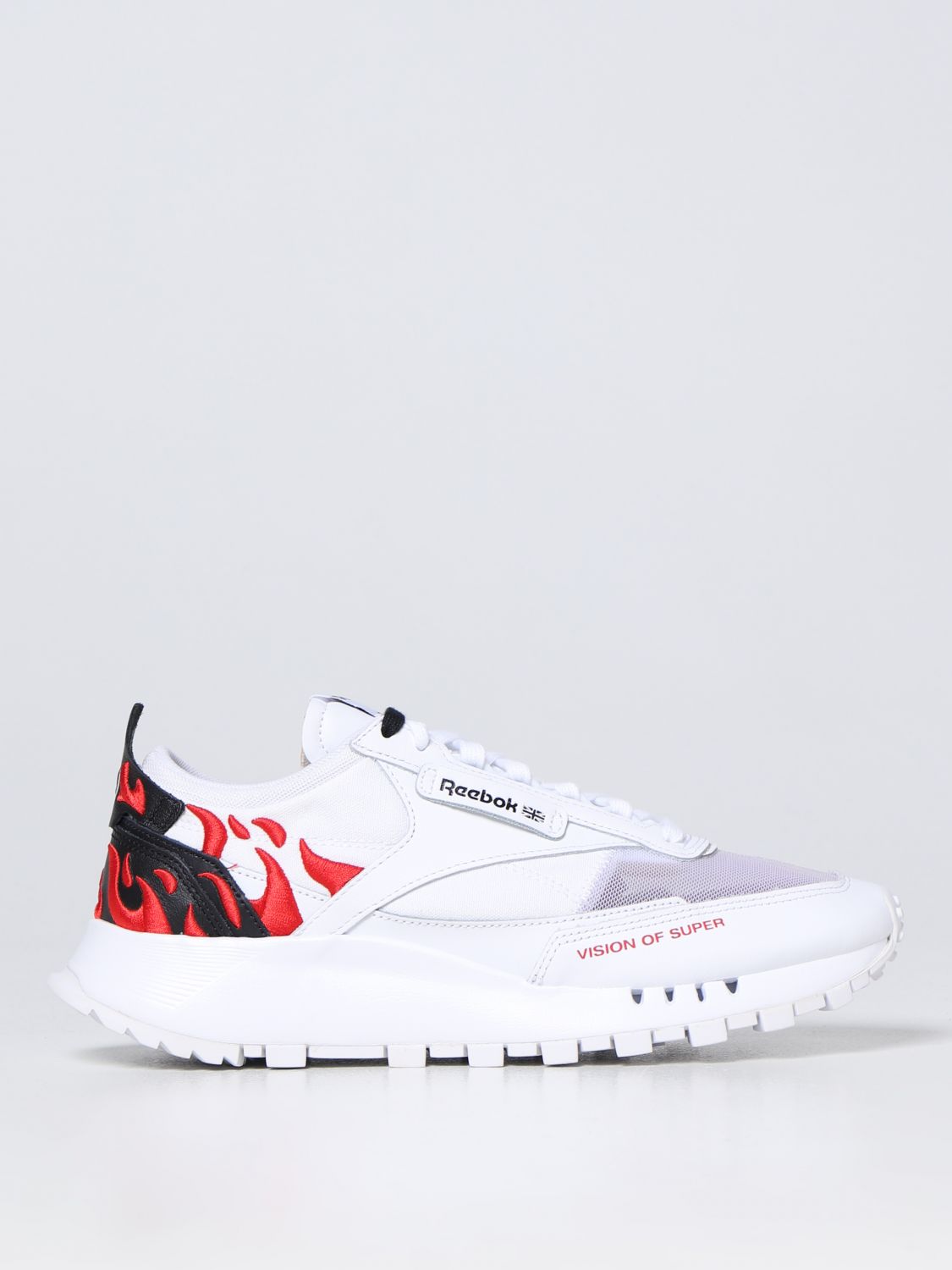 Shop Vision Of Super Sneakers  Woman Color White