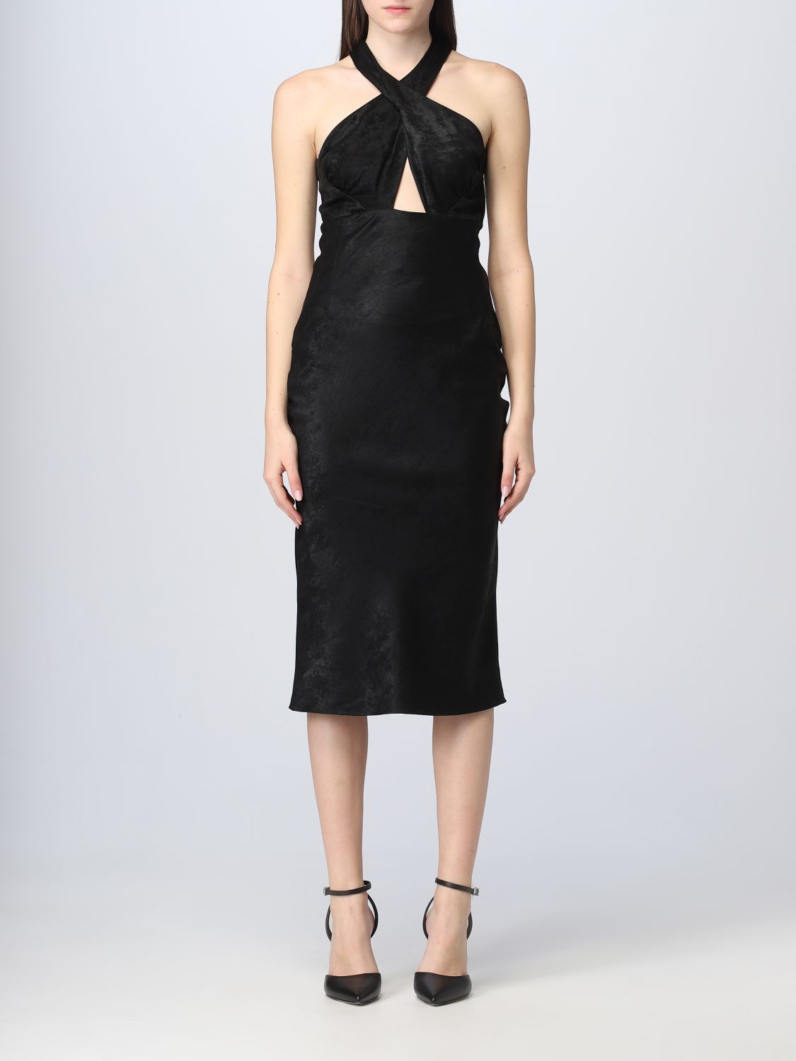 IRO: dress for woman - Black | Iro dress WP33CALVINO online on GIGLIO.COM