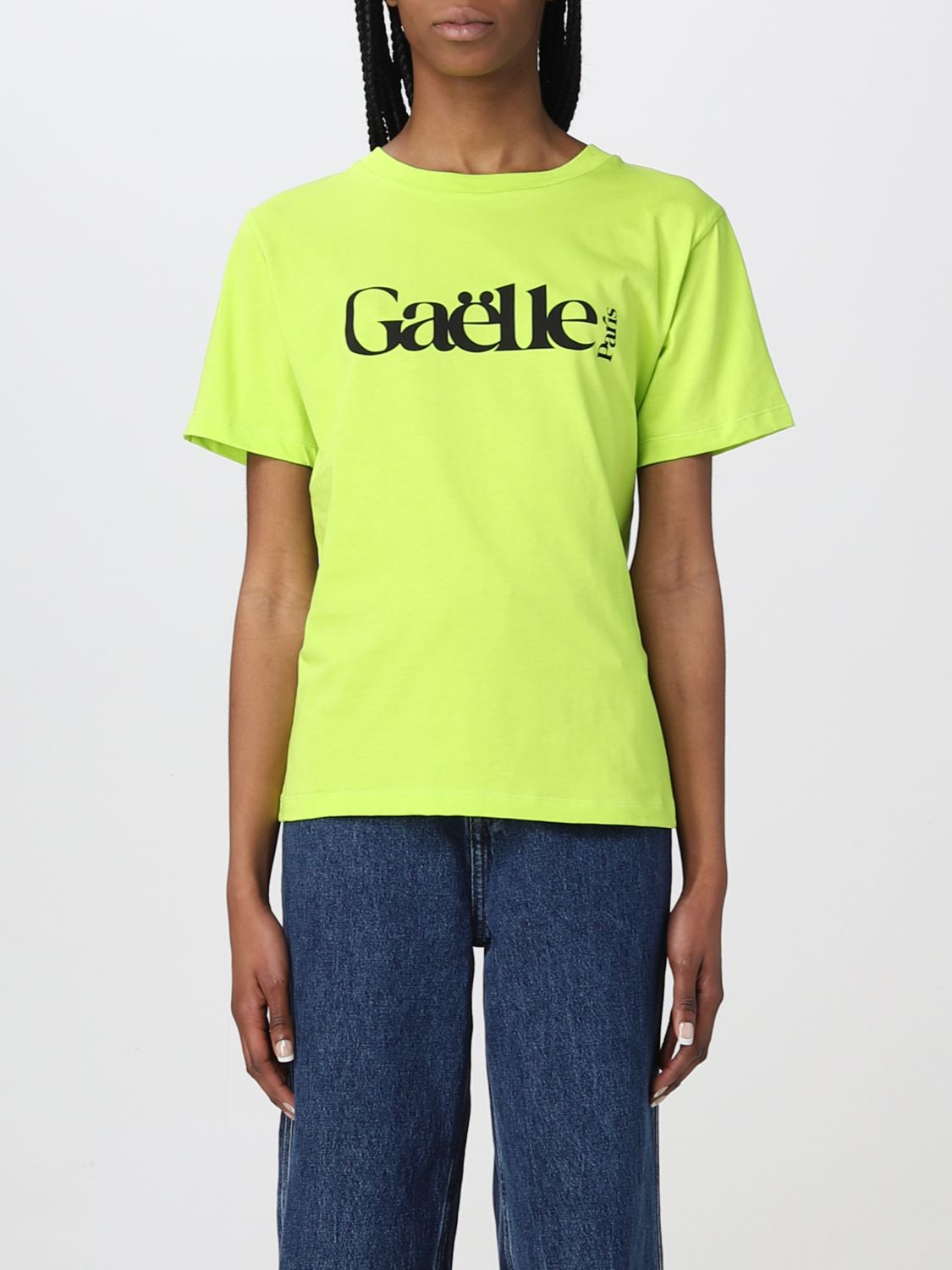 Gaelle Paris T-shirt Gaëlle Paris Woman In Green