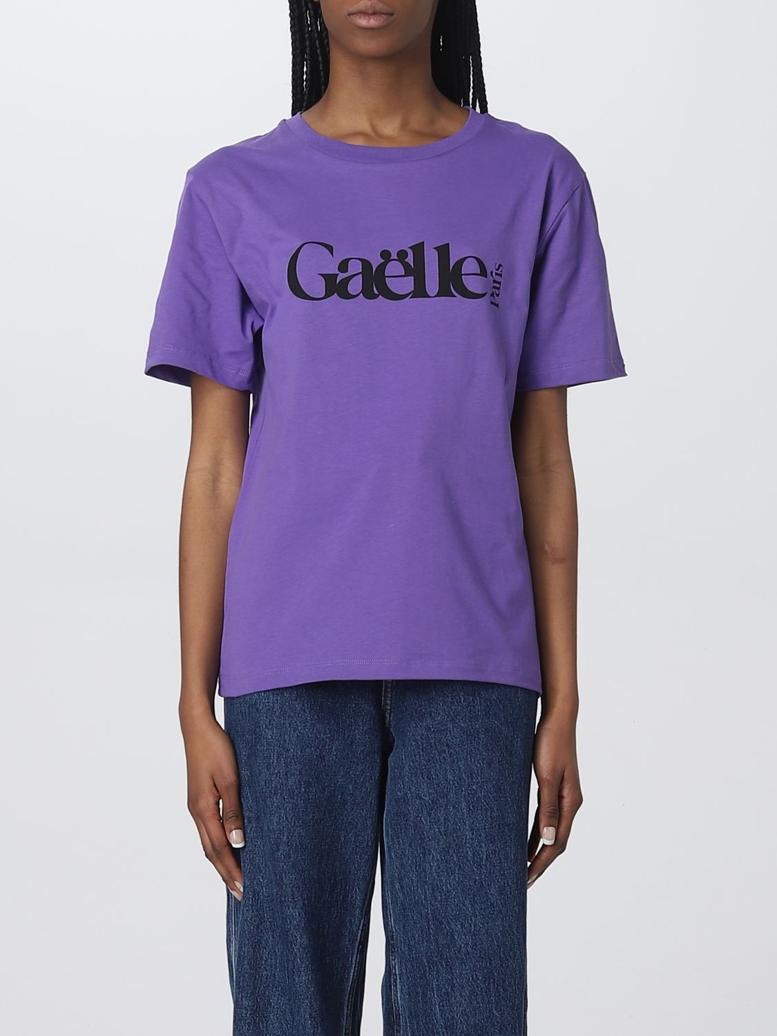 Gaelle Paris T-shirt Gaëlle Paris Woman Colour Amethyst