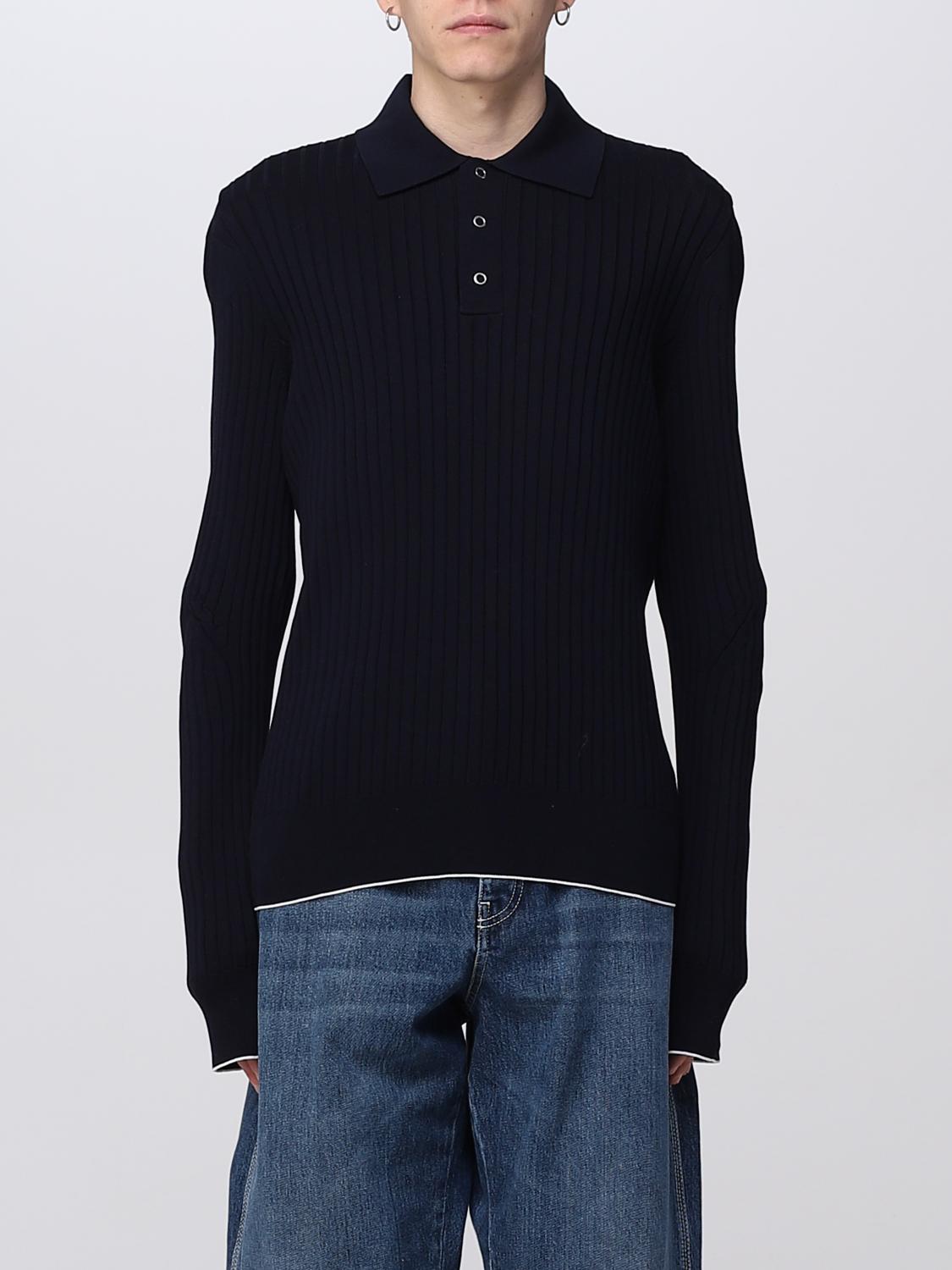 Bottega Veneta Polo Shirt  Men Color Blue