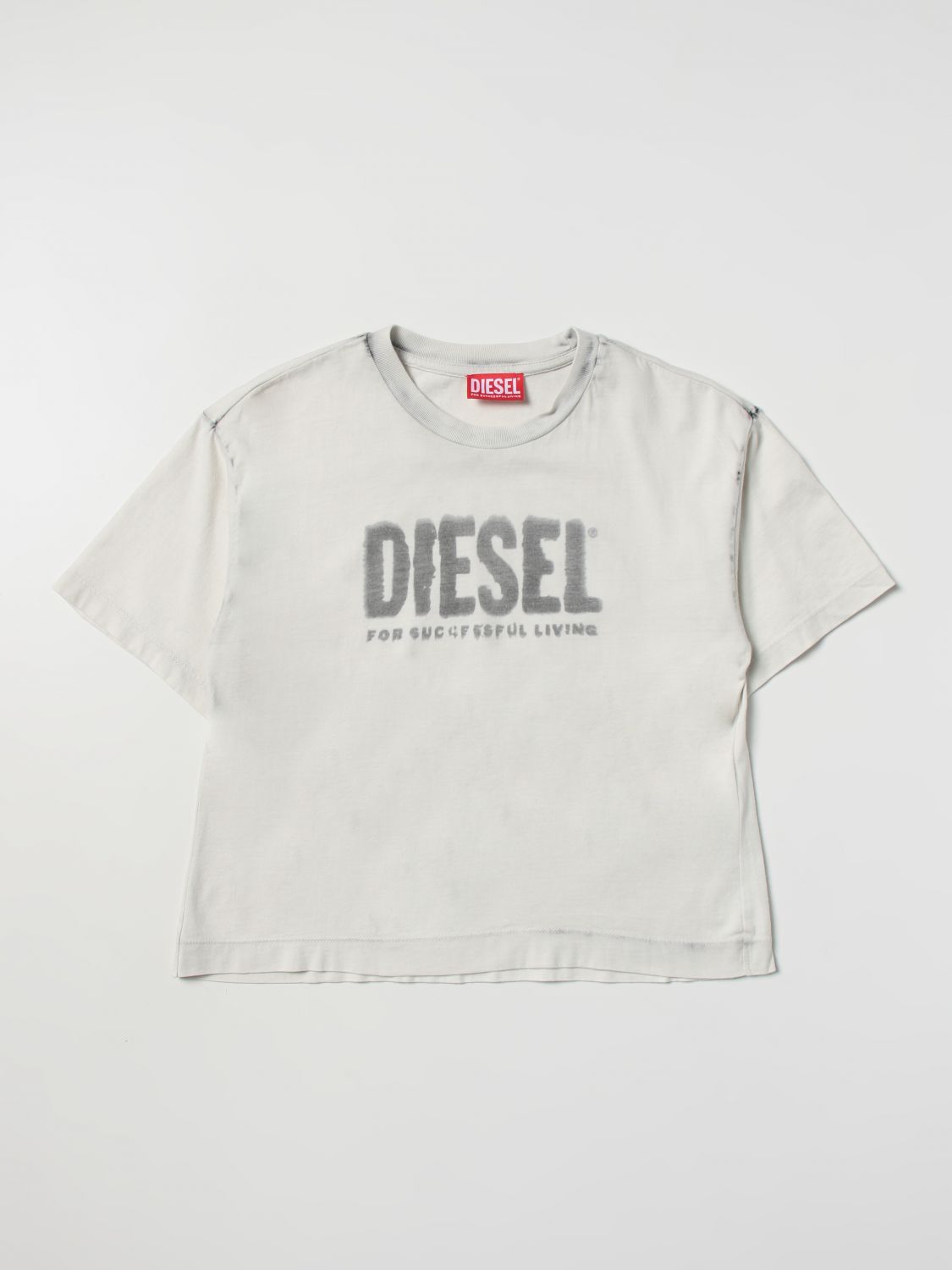 T-shirt Diesel: Diesel t-shirt for girls white 1
