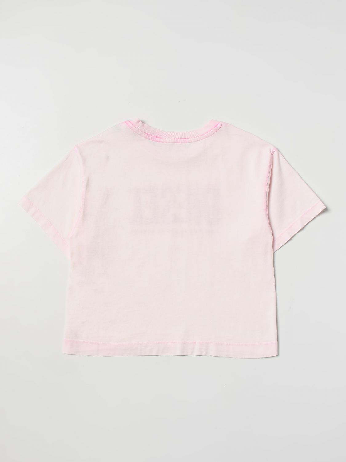 DIESEL: t-shirt for girls - Pink | Diesel t-shirt J011800KFAV online on ...