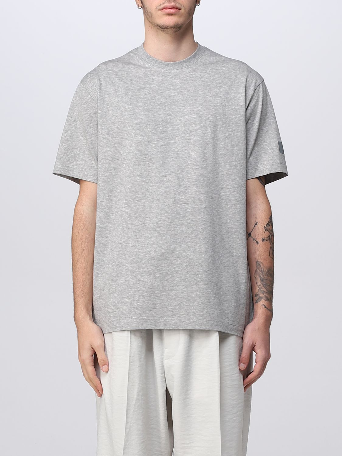 Y-3: t-shirt for man - Grey | Y-3 t-shirt IB4786 online on GIGLIO.COM