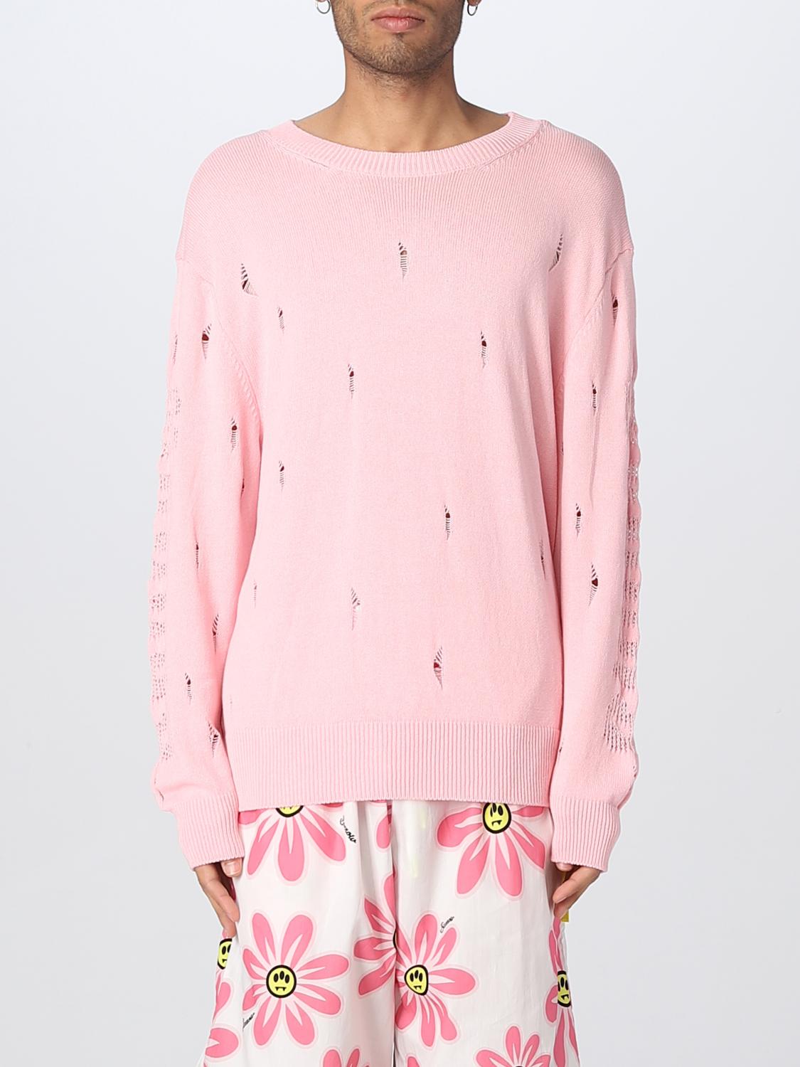 BARROW SWEATER BARROW MEN COLOR PINK,D91763010