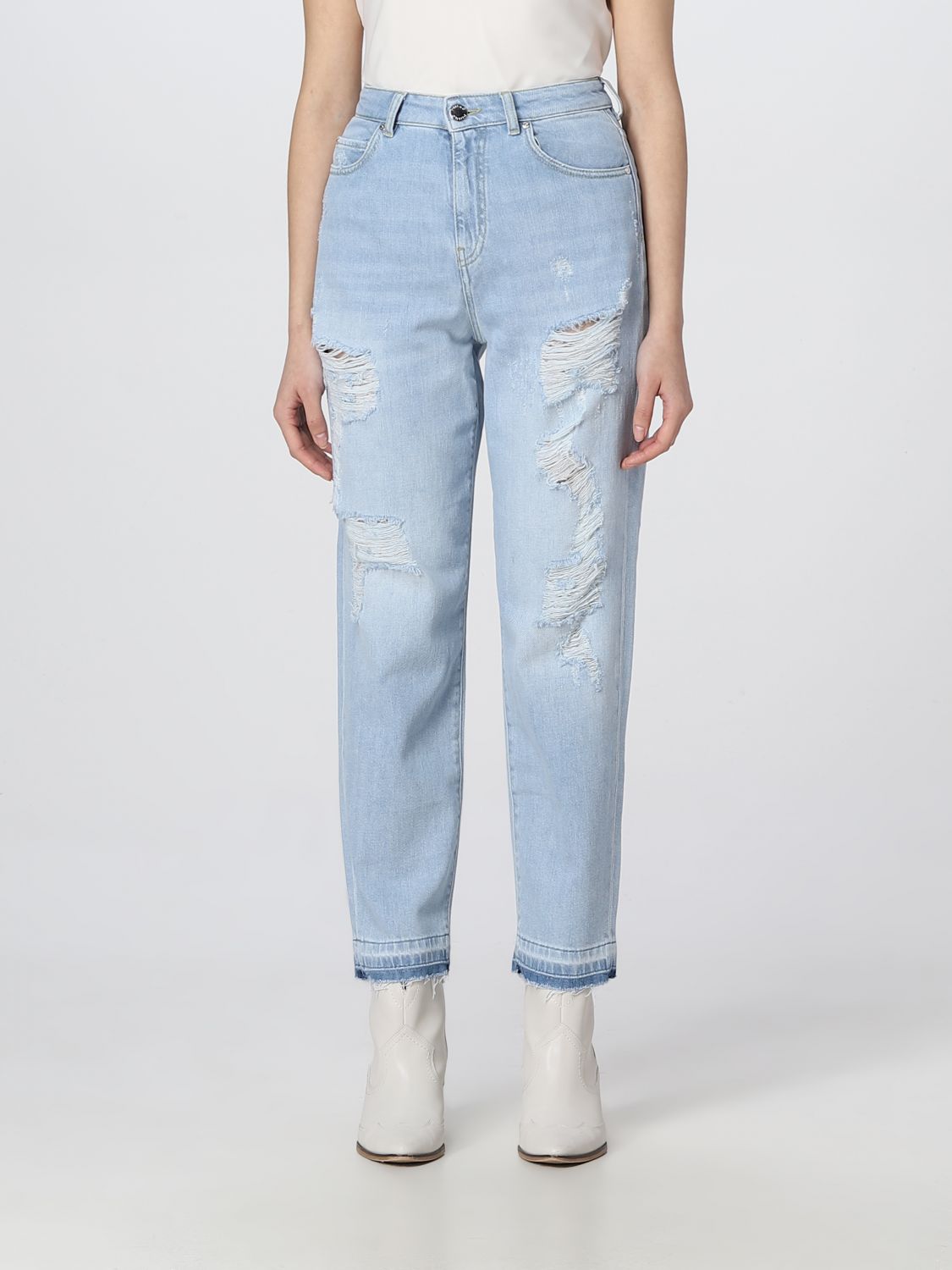 PINKO: jeans for woman - Denim | Pinko jeans 100379A0G2 online on ...