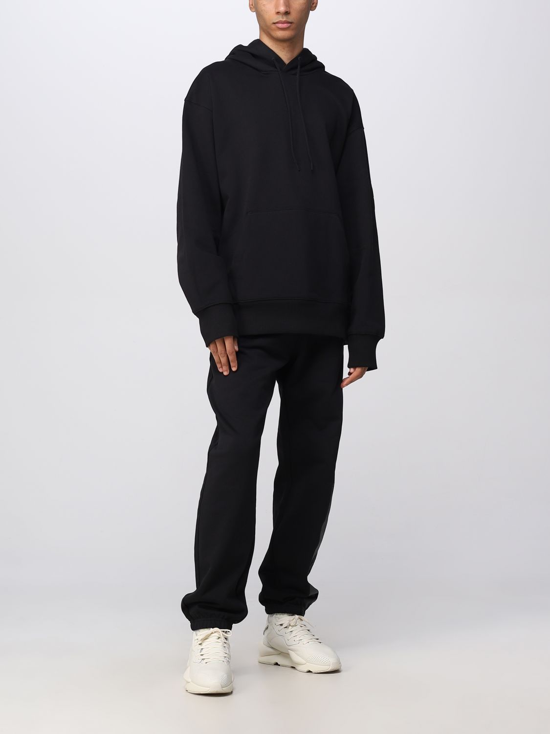 Y-3: sweatshirt for man - Black | Y-3 sweatshirt H44786 online on ...