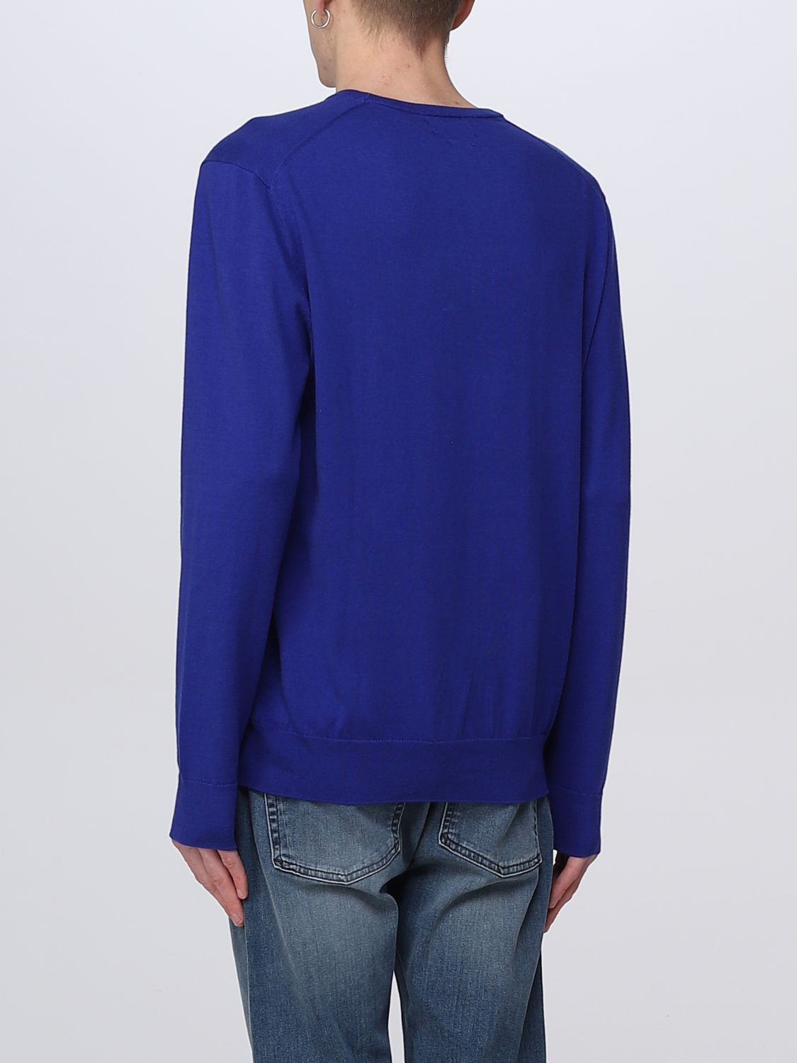 POLO RALPH LAUREN: sweater for man - Blue 1 | Polo Ralph Lauren sweater ...