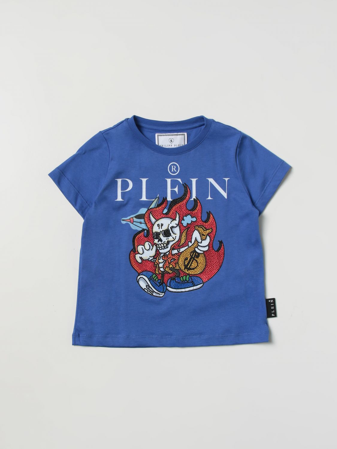 Philipp Plein T-shirt  Kids Color Sky Blue